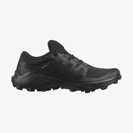 Salomon WILDCROSS Mens Trail Running Shoes Black | Salomon South Africa